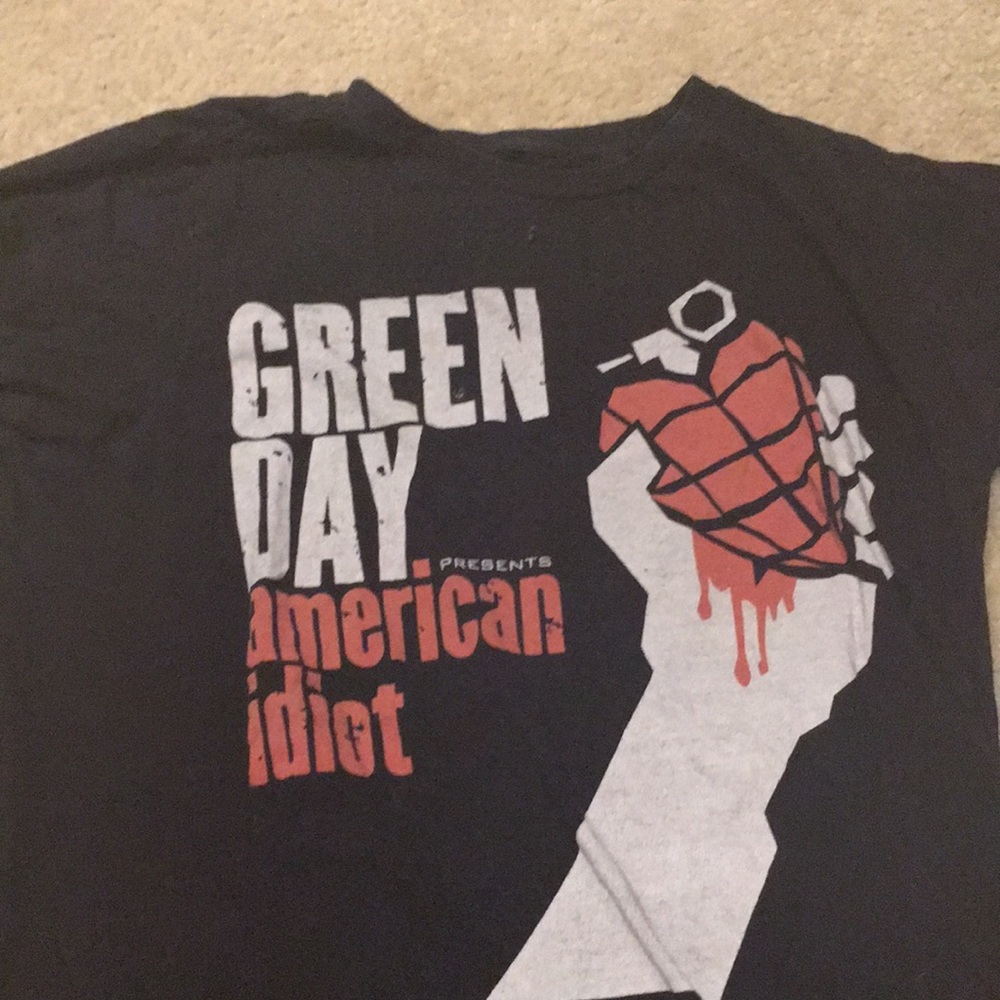 Green Day American idiot shirt